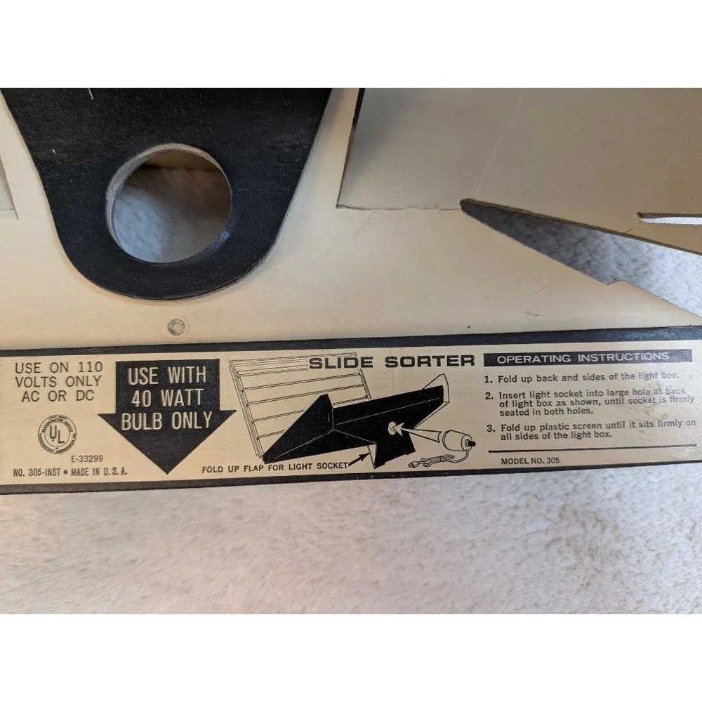 Focal SLIDE SORTER Color Corrected Tru-Blue Face Kmart Vintage Accessory